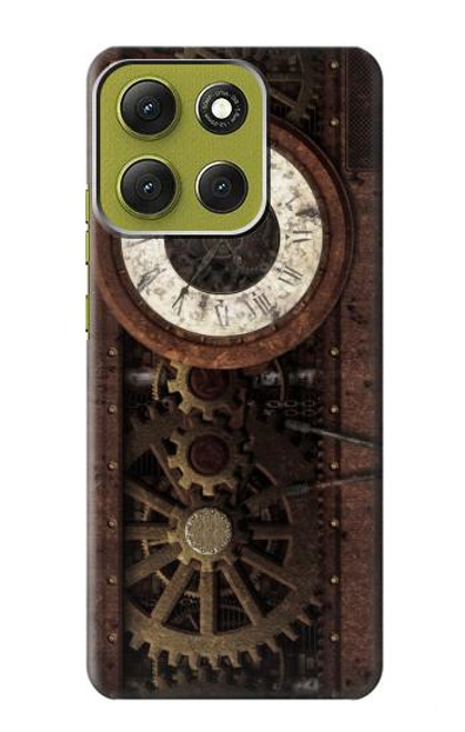 S3221 Gears steampunk Horloge Etui Coque Housse pour Motorola Moto G86 S3221 Gears steampunk Horloge Etui Coque Housse pour Motorola Moto G86