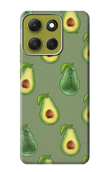 S3285 Motif d'avocat Etui Coque Housse pour Motorola Moto G86