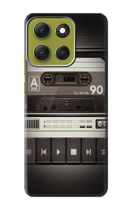 S3501 Lecteur cassette millésimé Etui Coque Housse pour Motorola Moto G86 S3501 Lecteur cassette millésimé Etui Coque Housse pour Motorola Moto G86