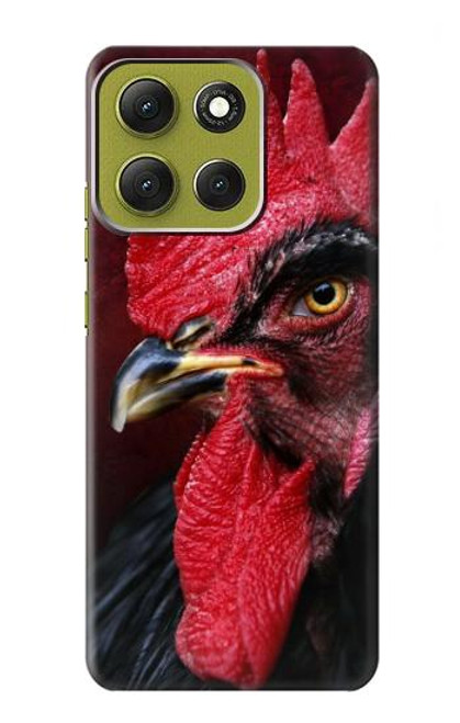 S3797 Poulet Coq Etui Coque Housse pour Motorola Moto G86