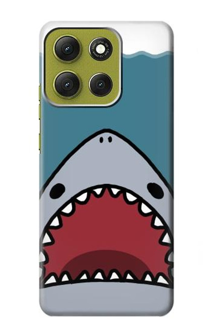 S3825 Plongée en mer de requin de dessin animé Etui Coque Housse pour Motorola Moto G86 S3825 Plongée en mer de requin de dessin animé Etui Coque Housse pour Motorola Moto G86
