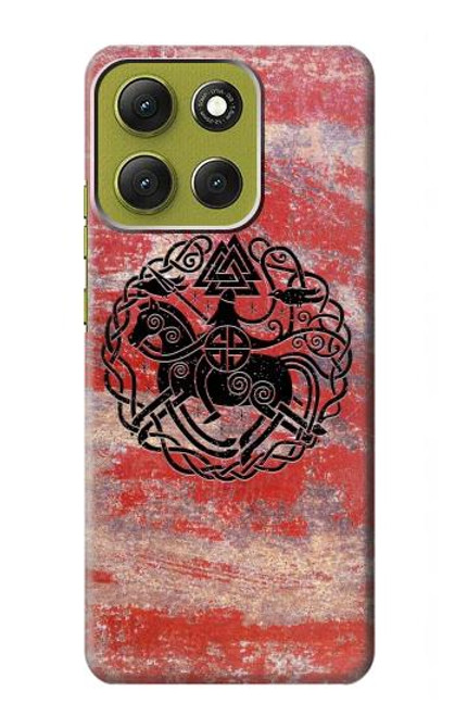 S3831 Symbole antique nordique viking Etui Coque Housse pour Motorola Moto G86