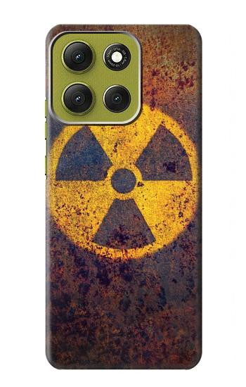 S3892 Risque nucléaire Etui Coque Housse pour Motorola Moto G86