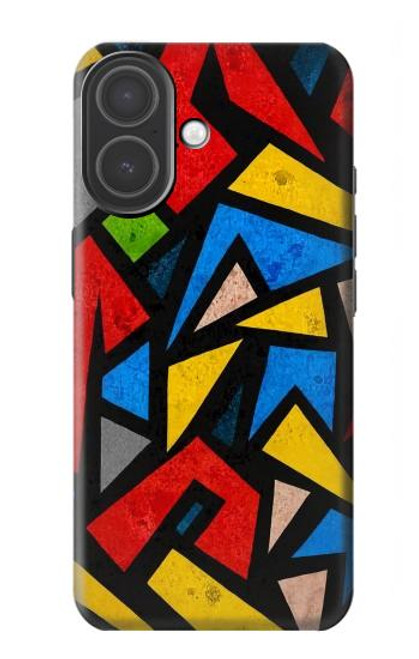 S4044 Art urbain abstrait Etui Coque Housse pour iPhone 17