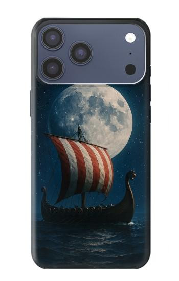 S4040 Navire de guerre viking Etui Coque Housse pour iPhone 17 Pro Max, 18 Pro Max