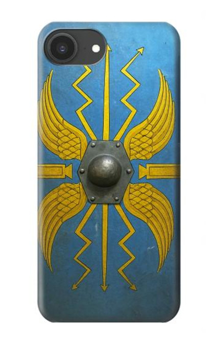 S4052 Bouclier romain bleu Etui Coque Housse pour iPhone 16e