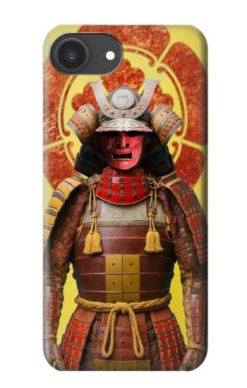 S4063 Armure de samouraï guerrier japonais Etui Coque Housse pour iPhone 16e, 17e