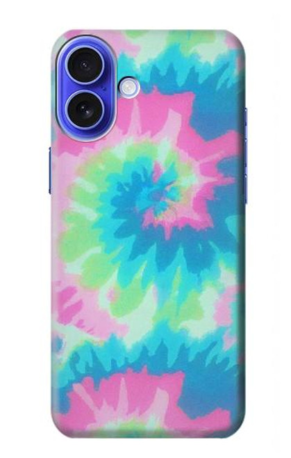 S4033 Typage tie-dye pastel Etui Coque Housse pour iPhone 16