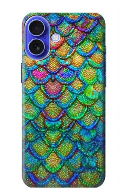 S4071 Écailles de sirène colorées Etui Coque Housse pour iPhone 16
