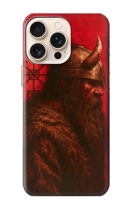 S4039 Guerrier viking Etui Coque Housse pour iPhone 16 pro