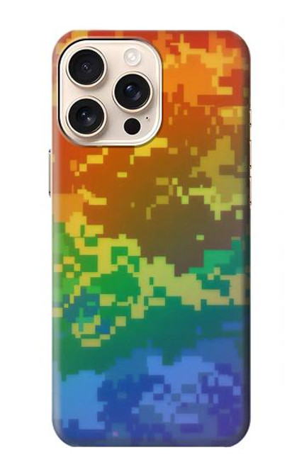 S4047 Camouflage LGBTQ Etui Coque Housse pour iPhone 16 pro