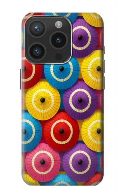 S4065 Motif d'il de serpent parapluie Etui Coque Housse pour iPhone 15 Pro