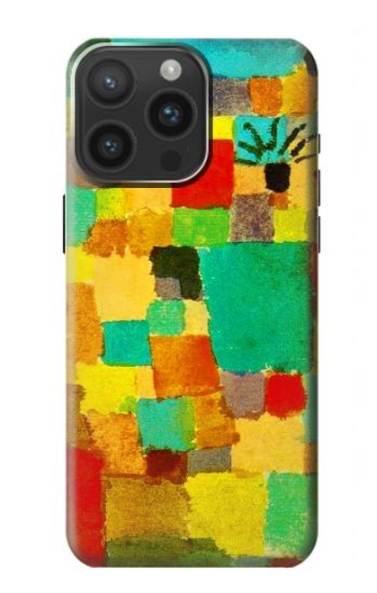 S4075 Paul Klee Jardins du sud de la Tunisie Etui Coque Housse pour iPhone 15 Pro Max