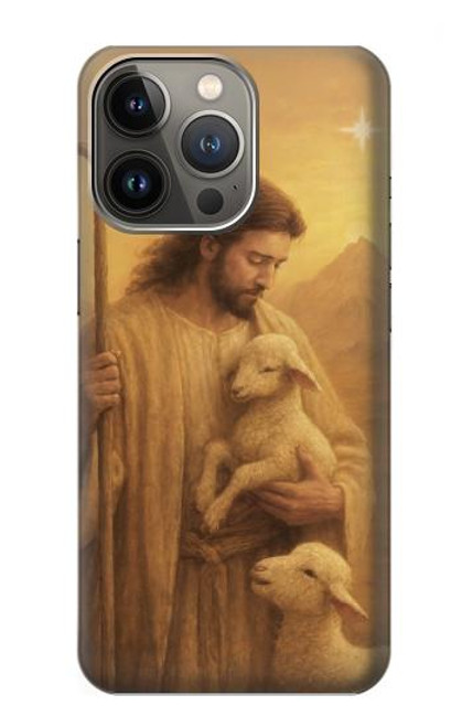 S4042 Jésus miséricordieux Etui Coque Housse pour iPhone 14 Pro