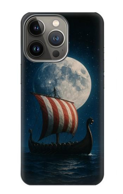 S4040 Navire de guerre viking Etui Coque Housse pour iPhone 13