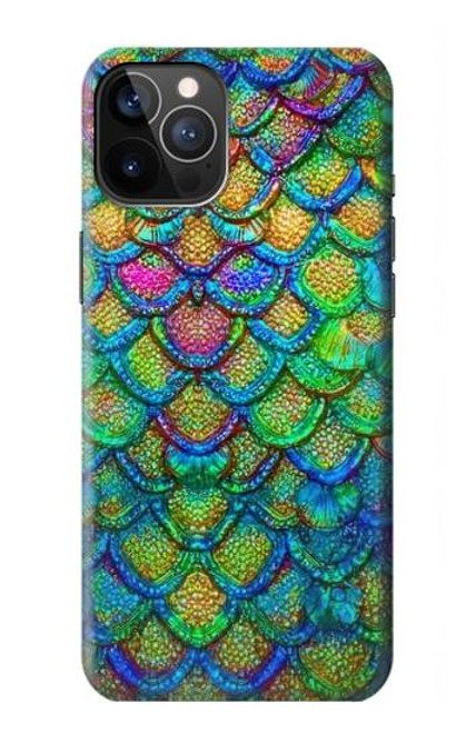 S4071 Écailles de sirène colorées Etui Coque Housse pour iPhone 12, iPhone 12 Pro