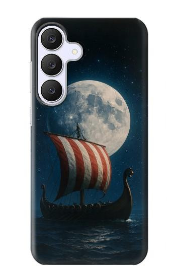S4040 Navire de guerre viking Etui Coque Housse pour Samsung Galaxy S25 FE, S26 FE