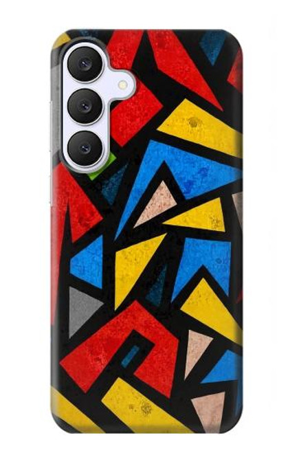 S4044 Art urbain abstrait Etui Coque Housse pour Samsung Galaxy S25 FE