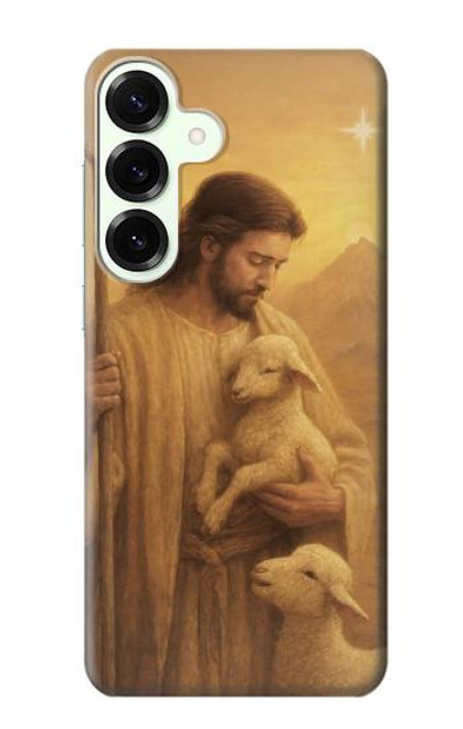S4042 Jésus miséricordieux Etui Coque Housse pour Samsung Galaxy S25 Plus