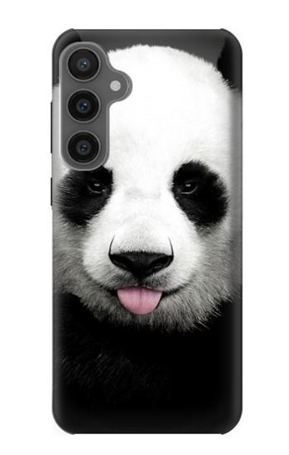 S4049 Panda mignon tirant la langue Etui Coque Housse pour Samsung Galaxy S23 FE