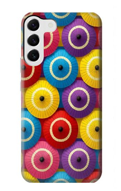 S4065 Motif d'il de serpent parapluie Etui Coque Housse pour Samsung Galaxy S23 Plus