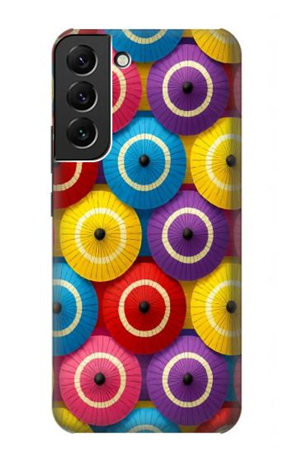 S4065 Motif d'il de serpent parapluie Etui Coque Housse pour Samsung Galaxy S22 Plus