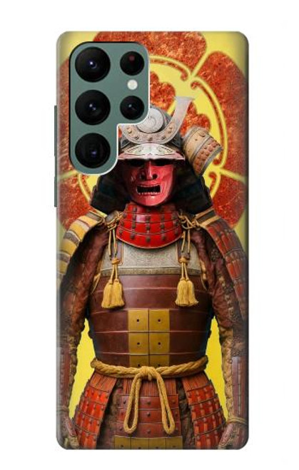 S4063 Armure de samouraï guerrier japonais Etui Coque Housse pour Samsung Galaxy S22 Ultra