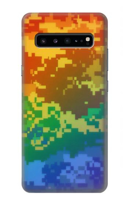 S4047 Camouflage LGBTQ Etui Coque Housse pour Samsung Galaxy S10 5G