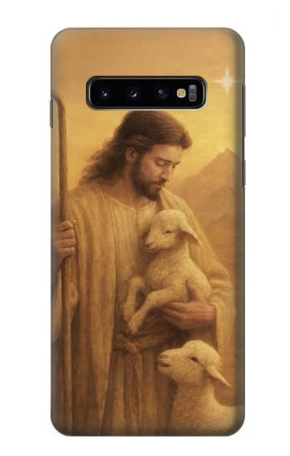 S4042 Jésus miséricordieux Etui Coque Housse pour Samsung Galaxy S10