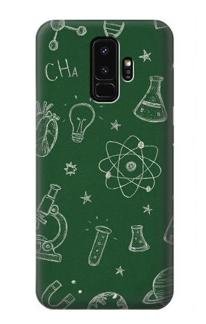 S4059 Graphisme scientifique sur tableau noir Etui Coque Housse pour Samsung Galaxy S9 Plus