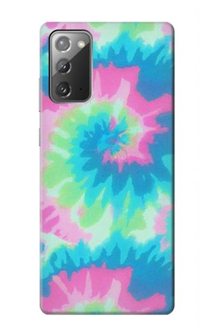S4033 Typage tie-dye pastel Etui Coque Housse pour Samsung Galaxy Note 20