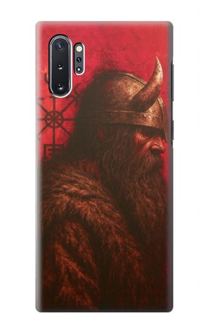 S4039 Guerrier viking Etui Coque Housse pour Samsung Galaxy Note 10 Plus