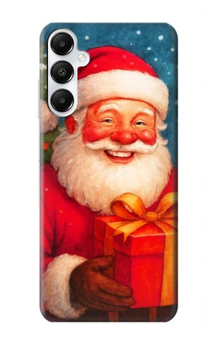 S4046 Joyeux Père Noël Etui Coque Housse pour Samsung Galaxy A05s