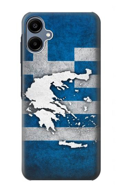 S4074 Le drapeau de la Grèce Etui Coque Housse pour Samsung Galaxy A06