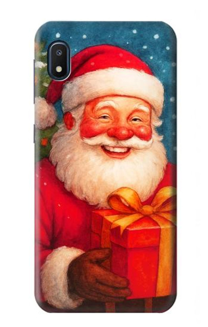S4046 Joyeux Père Noël Etui Coque Housse pour Samsung Galaxy A10e