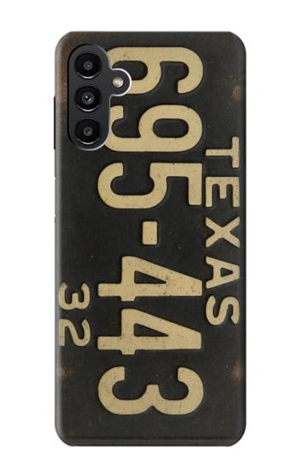 S4061 Plaque d'immatriculation vintage du Texas Etui Coque Housse pour Samsung Galaxy A13 5G