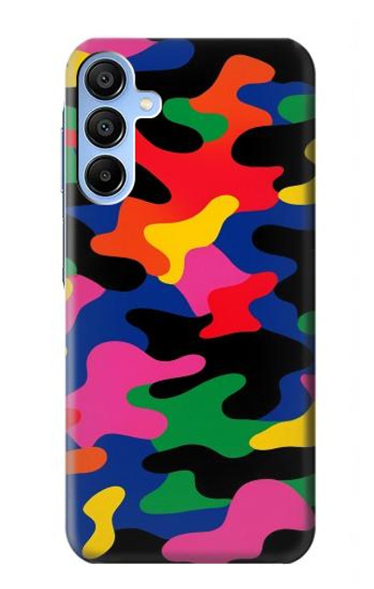 S4072 Camouflage coloré Etui Coque Housse pour Samsung Galaxy A15 5G