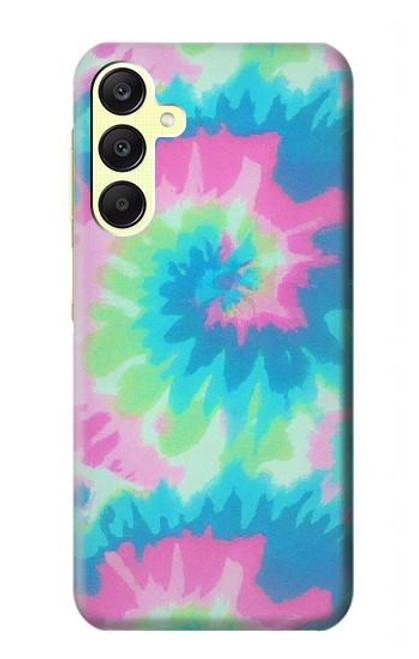 S4033 Typage tie-dye pastel Etui Coque Housse pour Samsung Galaxy A25 5G