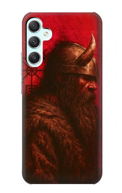 S4039 Guerrier viking Etui Coque Housse pour Samsung Galaxy A34 5G
