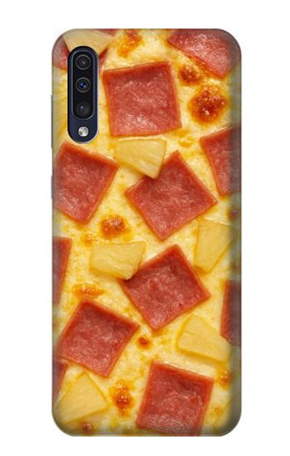 S4067 Pizza hawaïenne Etui Coque Housse pour Samsung Galaxy A50