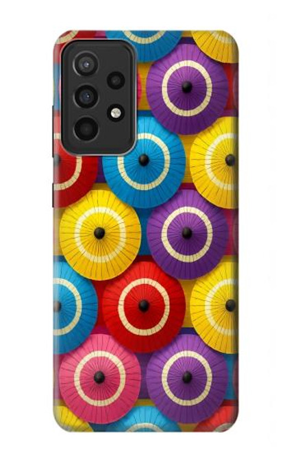 S4065 Motif d'il de serpent parapluie Etui Coque Housse pour Samsung Galaxy A52s 5G