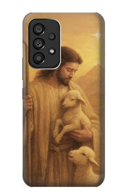 S4042 Jésus miséricordieux Etui Coque Housse pour Samsung Galaxy A53 5G