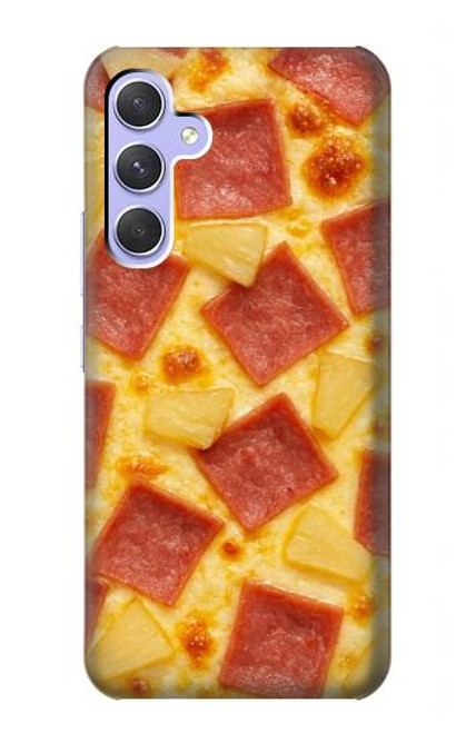 S4067 Pizza hawaïenne Etui Coque Housse pour Samsung Galaxy A54 5G