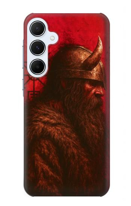 S4039 Guerrier viking Etui Coque Housse pour Samsung Galaxy A55 5G