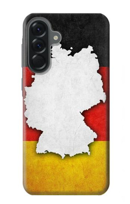 S4055 Drapeau allemand Etui Coque Housse pour Samsung Galaxy A56