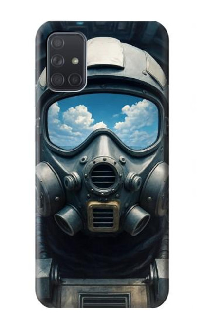 S4038 Pilote de chasse Etui Coque Housse pour Samsung Galaxy A71 5G