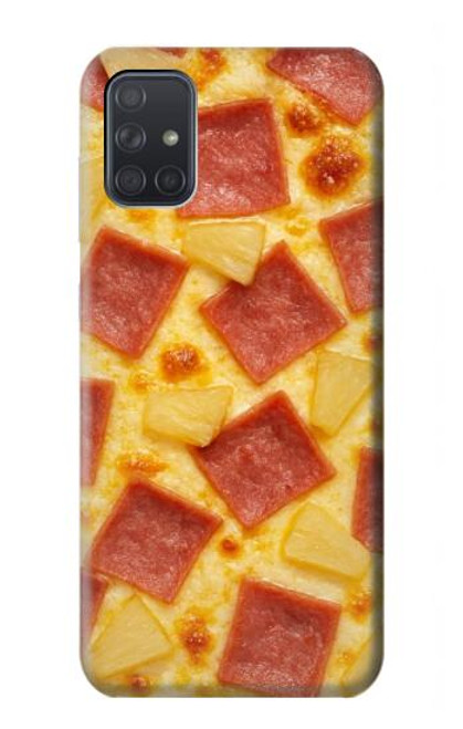 S4067 Pizza hawaïenne Etui Coque Housse pour Samsung Galaxy A71 5G
