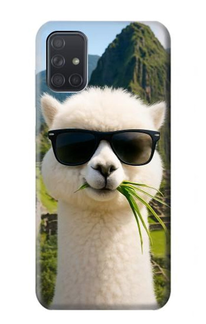 S4069 Lunettes de soleil alpaga Etui Coque Housse pour Samsung Galaxy A71 5G