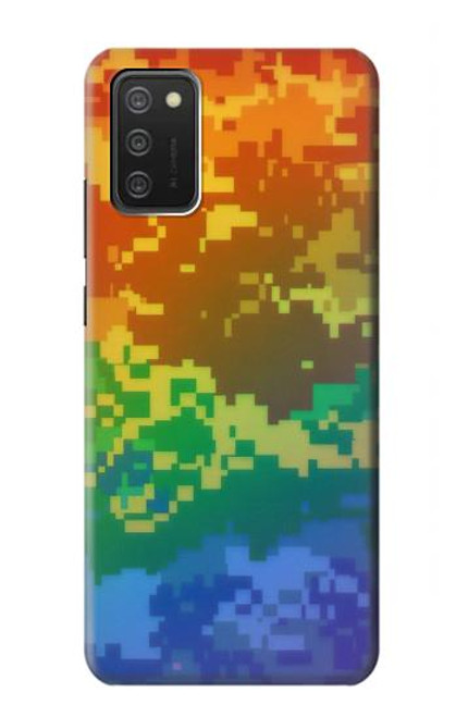 S4047 Camouflage LGBTQ Etui Coque Housse pour Samsung Galaxy A03S