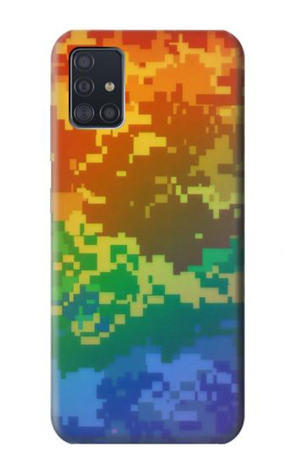 S4047 Camouflage LGBTQ Etui Coque Housse pour Samsung Galaxy A51